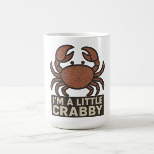 Taza Mágica Cangrejo Afligido – Vintage “Estoy un Poco Irritab