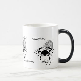 Taza Mágica Cangrejo de cáncer de personalizable se caracteriz