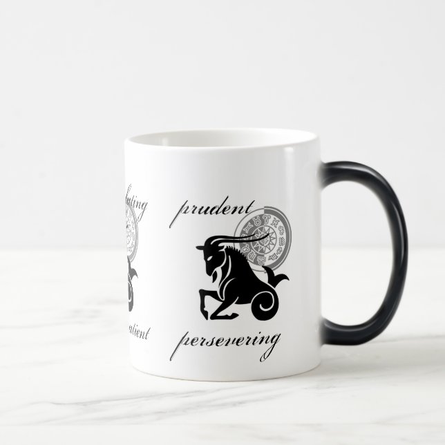 Taza Mágica Capricornio de personalizable caracteriza el zodia (Derecha)