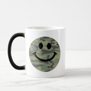 Taza Mágica Cara de Camo Verde