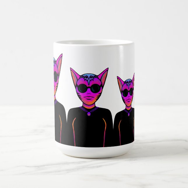 Taza Mágica Carácter felino (Centro)