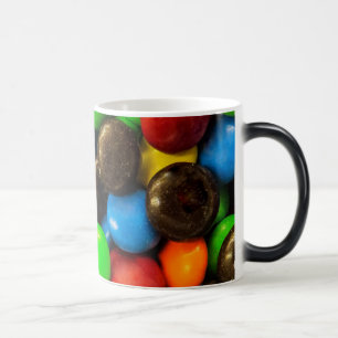Taza Mágica Caramelos coloridos y dulces