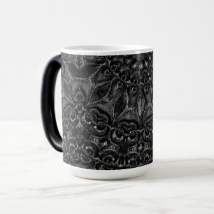 Taza Mágica Carbón Mandala