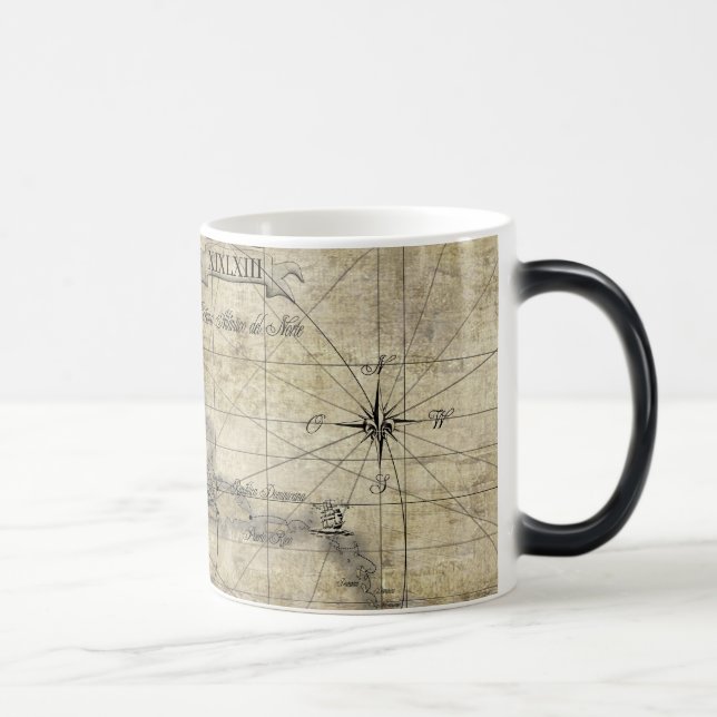 Taza Mágica Caribe - mapa antiguo (Derecha)