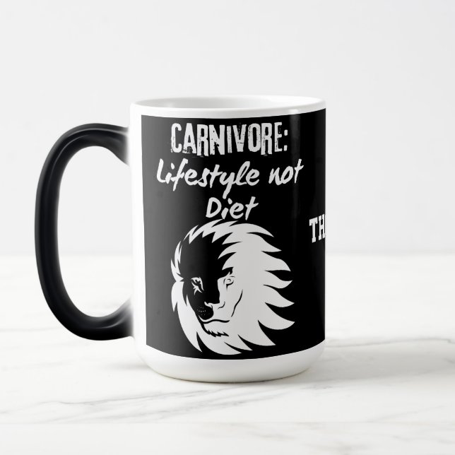 Taza Mágica Carnivore Mug (Izquierda)
