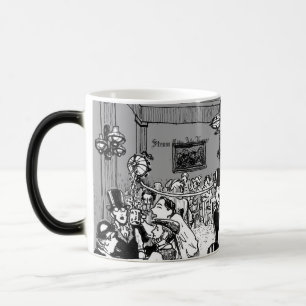 Taza Mágica Casa Stein de la cerveza inglesa de la ciudad del