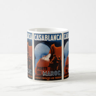 Taza Mágica Casablanca vintage: vacaciones en Marruecos