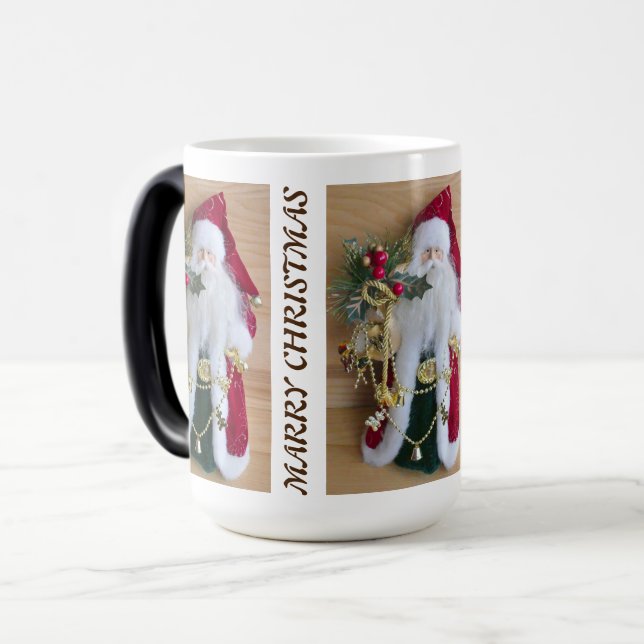 TAZA MÁGICA CASARSE CON NAVIDADES WHITE MUGS (Anverso izquierdo)