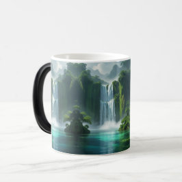 Taza Mágica Cascada Majestuosa De Múltiples Niveles