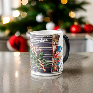 Taza Mágica Cascanueces Moderno Clásico Rayado