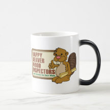 Castor feliz Drinkware 2