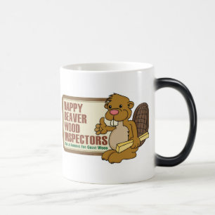 Taza Mágica Castor feliz Drinkware 2