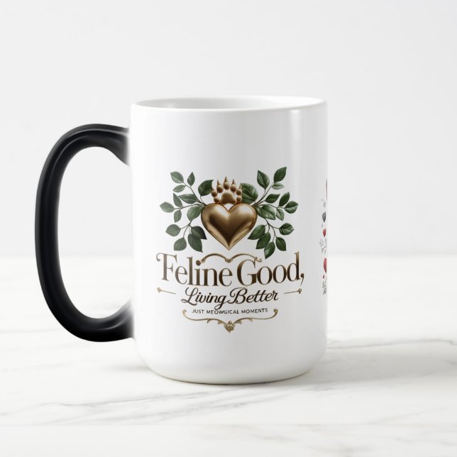 Taza Mágica Cat Lover Mug (Izquierda)