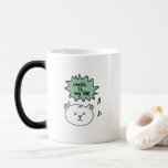 Taza Mágica cat mug<br><div class="desc">Music is cat life</div>