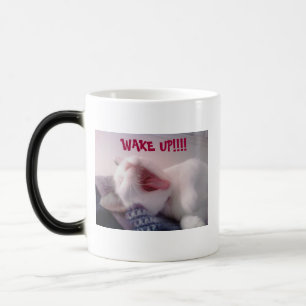Taza Mágica Cat Yawning
