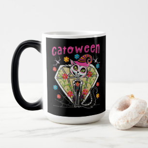 Taza Mágica Catoween Halloween