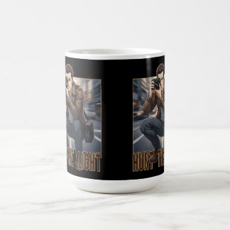 Taza Mágica Cazador de la Luz Fotógrafo Vintage Profesional 