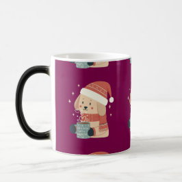Taza Mágica Celebra la magia de la Navidad - Perro
