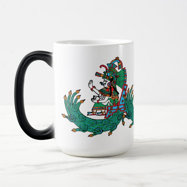 Taza Mágica Chalchiuhtlicue - Diosa de las aguas que fluyen (Izquierda)