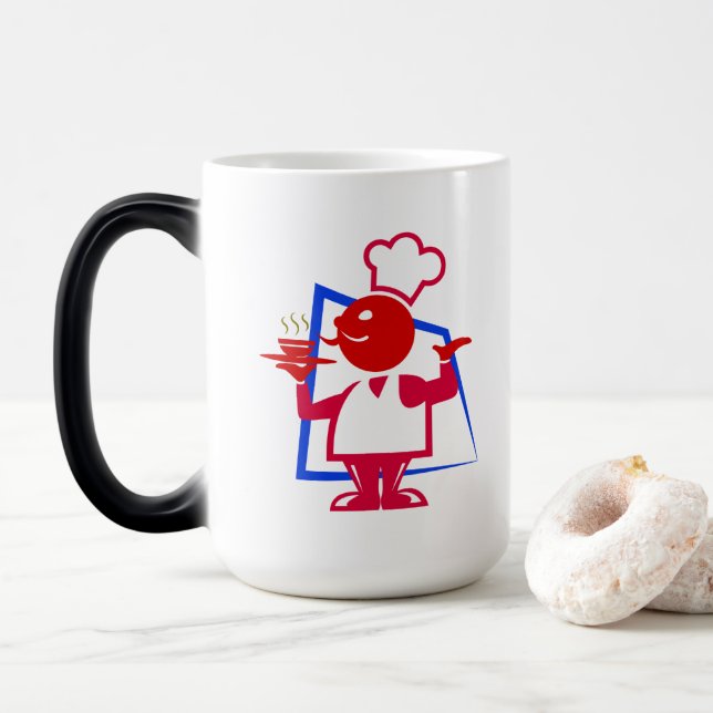 Taza Mágica Chef (Con donut)