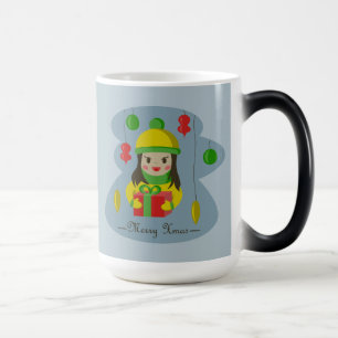 Taza Mágica Chica con caja de regalo para Navidades
