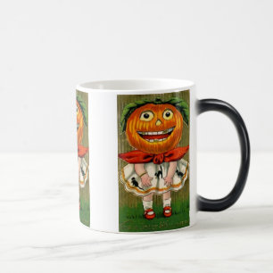Taza Mágica Chica de la calabaza de Halloween