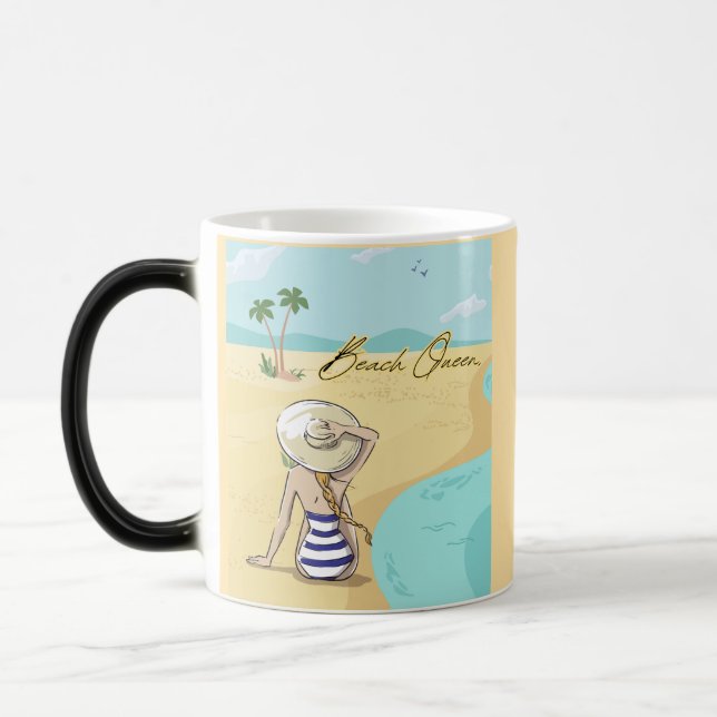 Taza Mágica chica de playa (Izquierda)