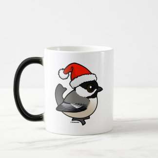 Taza Mágica Chickadee Santa