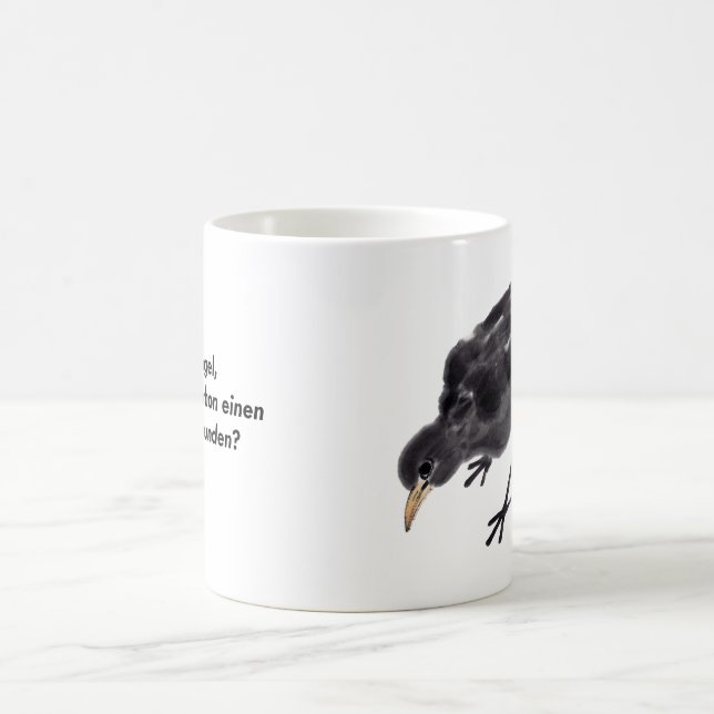 Taza Mágica Chinesische Tuschekunst mit Vogelmotiv (Centro)