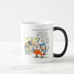 Taza Mágica Chris Christie como un zorro divertido