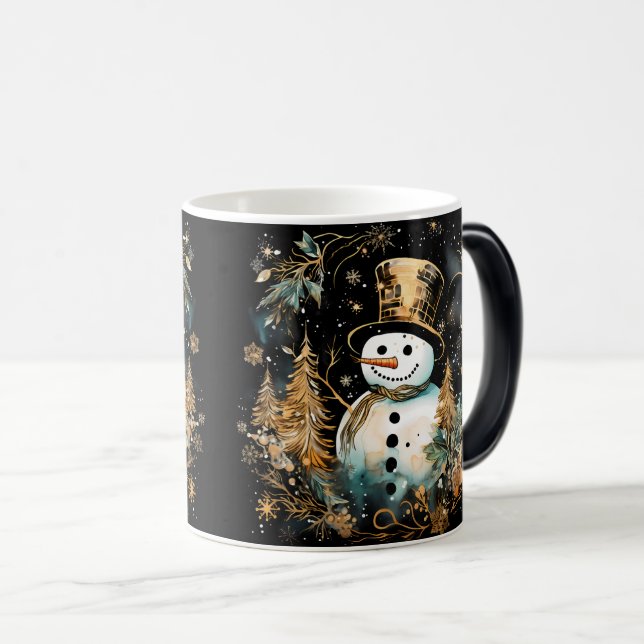 Taza Mágica Christmas Holiday Wrap (Anverso derecho)