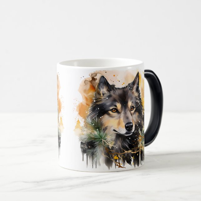 Taza Mágica Christmas Holiday Wrap (Anverso derecho)