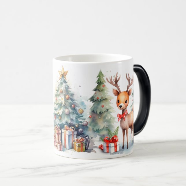 Taza Mágica Christmas Holiday Wrap (Anverso derecho)