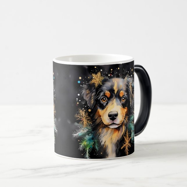 Taza Mágica Christmas Holiday Wrap (Anverso derecho)