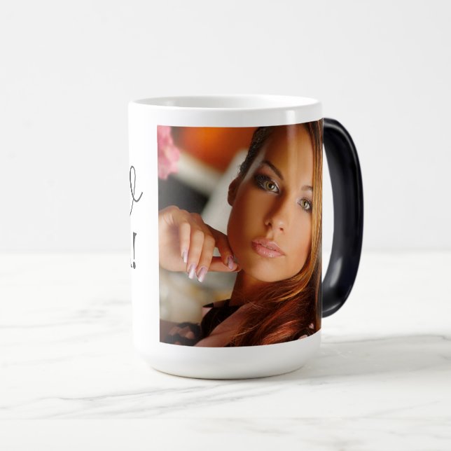 Taza Mágica ¡Ciao Bella! Foto personalizada (Anverso derecho)