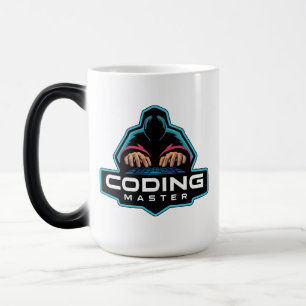 Taza Mágica Ciber-Coding Guru: Regalos tecnológicos