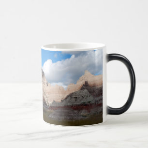 Taza Mágica cielo nublado profundamente azul nacional de la