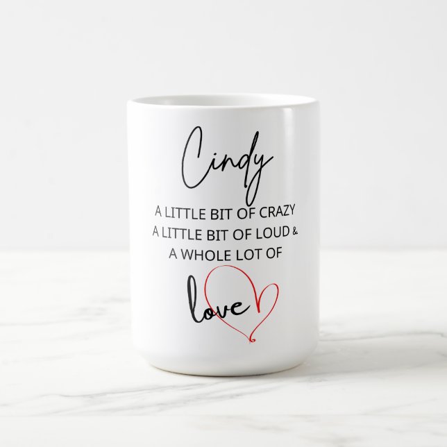 Taza Mágica Cindy Colorful Love (Centro)