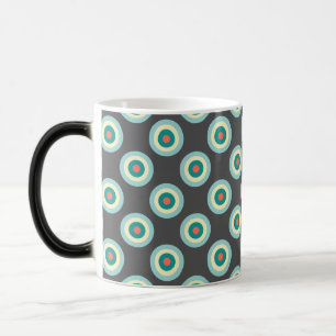 Taza Mágica Círculos de combinación grises de Shirley Taylor