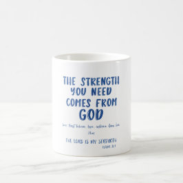 Taza Mágica Cita de mensaje inspirador y verso de la biblia