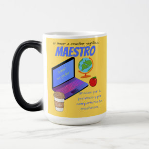 Taza Mágica Cita del maestro de música maestro