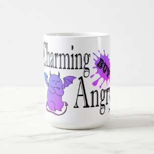 Taza Mágica Cita divertida de un pequeño gato endemoniado, enc