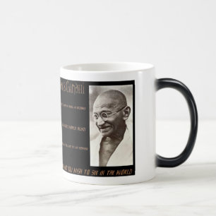 Taza Mágica Citas de Gandhi