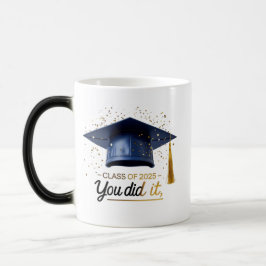 Taza Mágica Clase de 2025 Morphing Mug - Mug de graduación