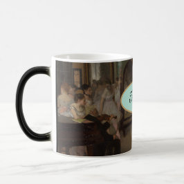 Taza Mágica Clase de ballet Edgar Degas Personalizada