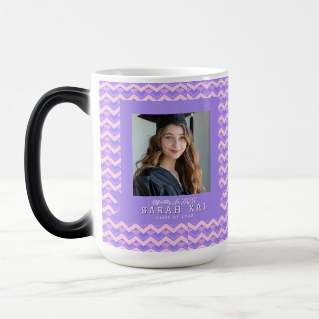 Taza Mágica Classic Abstract Pattern Graduation Gift (Izquierda)
