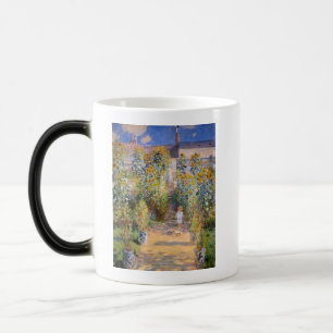 Taza Mágica Claude Monet el jardín del artista en Vétheuil,