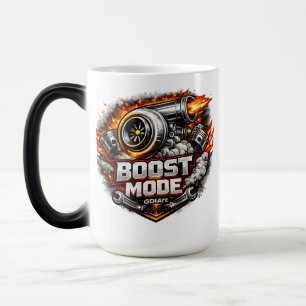 Taza Mágica Coche - MODO BOOST - Diseño GDIArt