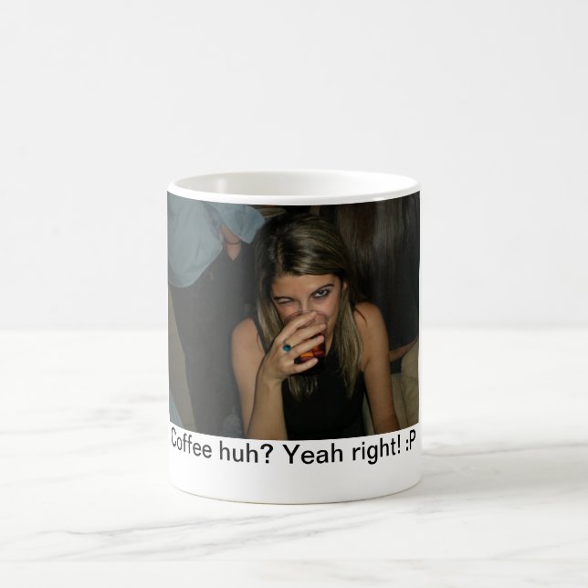 Taza Mágica ¿Cofee huh? (Centro)