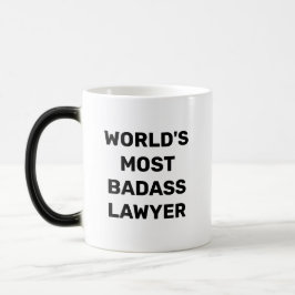 Taza Mágica Coffee Mug, abogado más malo del mundo